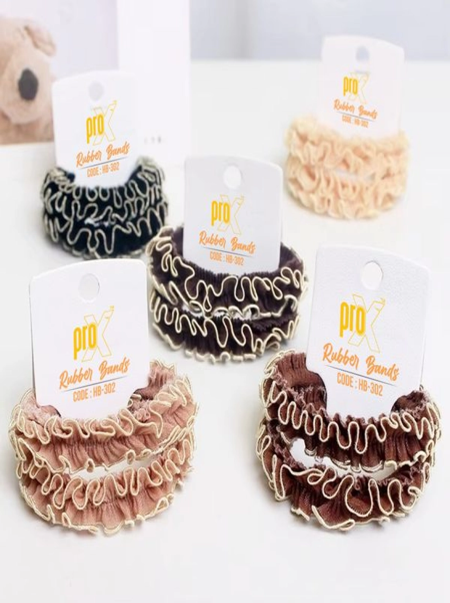 ProX Hair Haven Hair Band For Women HB-302-27 ( 2pcs ) Multi-Color