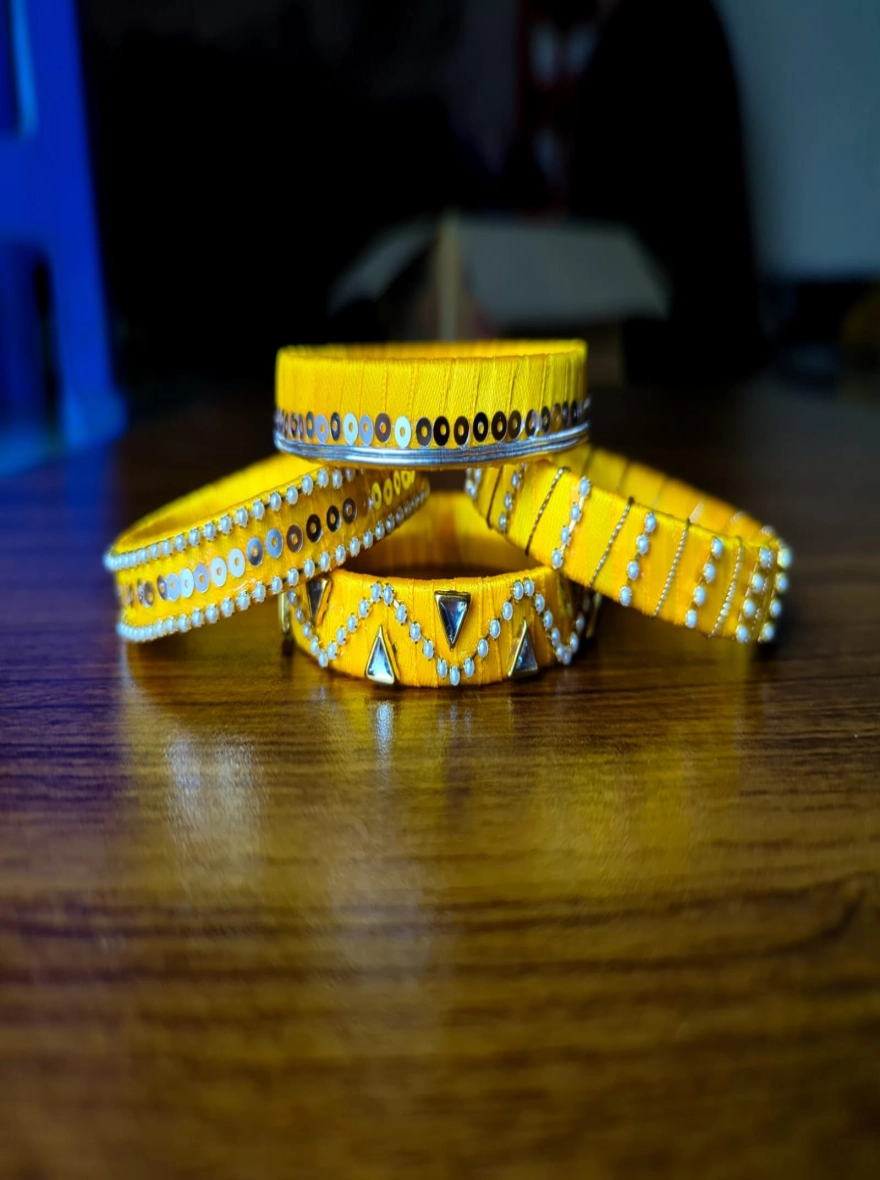 Rosewood Starlight Bangle Set