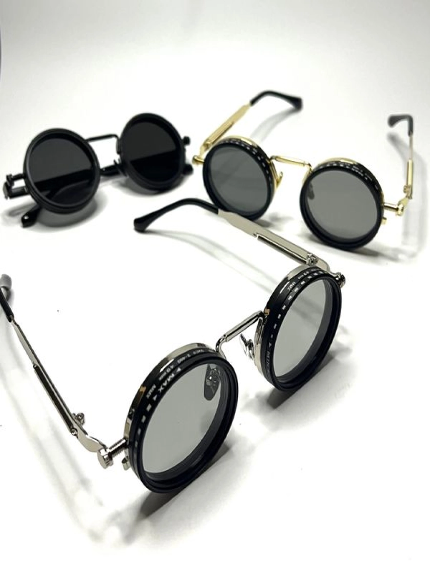 Adjustable 9 gear Uv400 lens polarized sunglasses