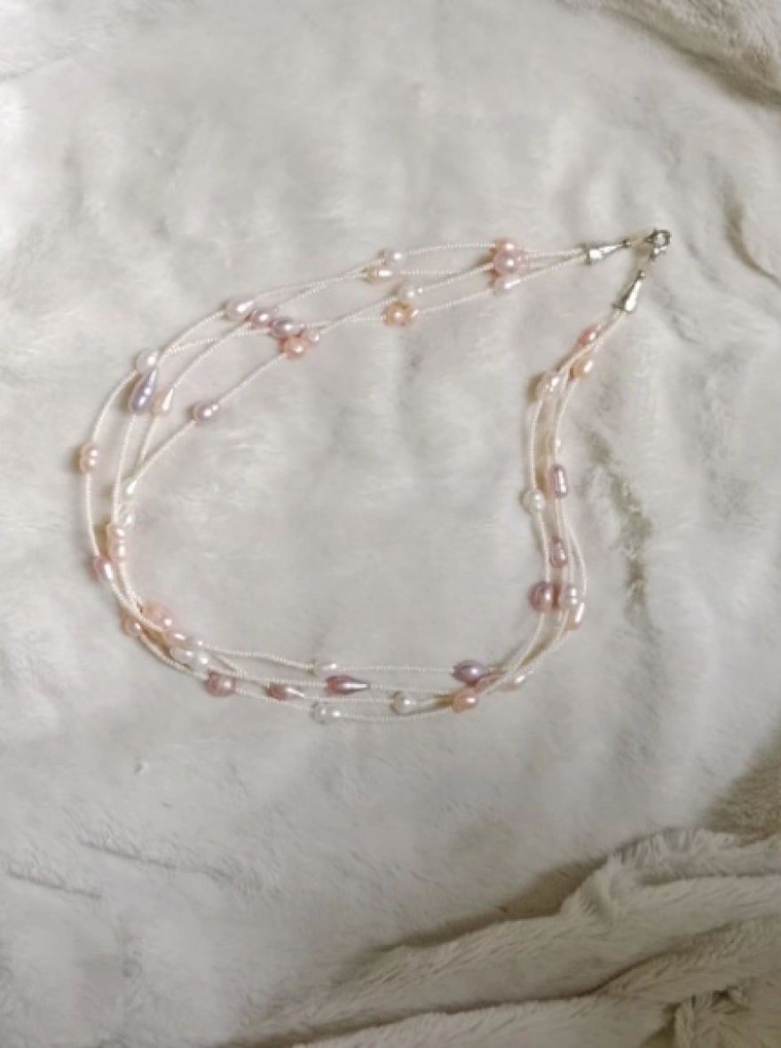 Original pearl 4 Layer Exclusive necklace