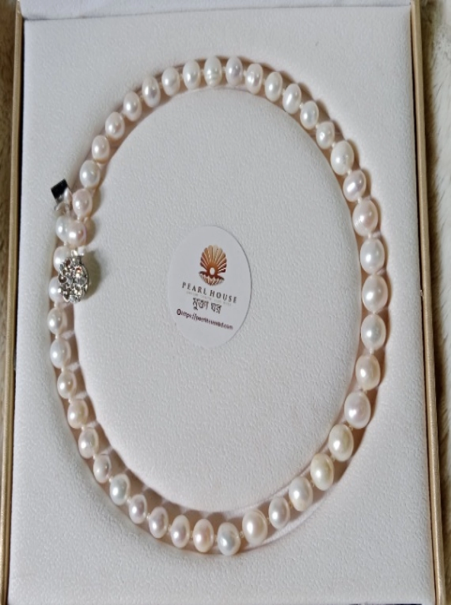 Exclusive 9/10 mm Pearl Necklace for women