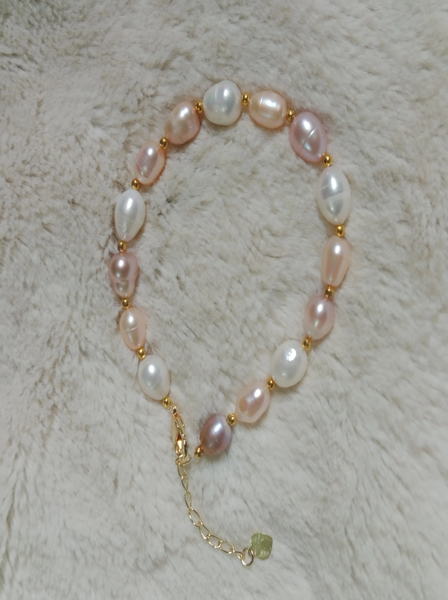 Multicolor pearl adjustable  Breslate for women