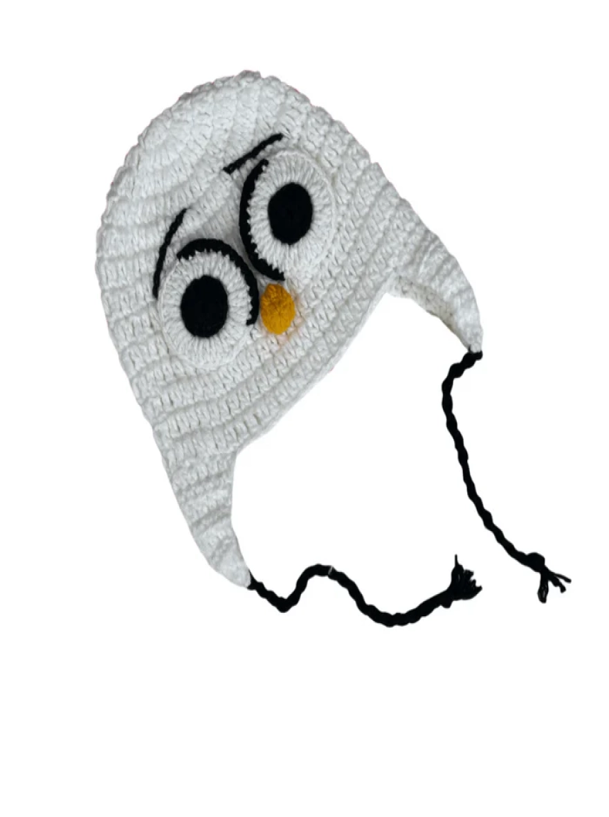 WOOLEN SNOWMAN BEANIE