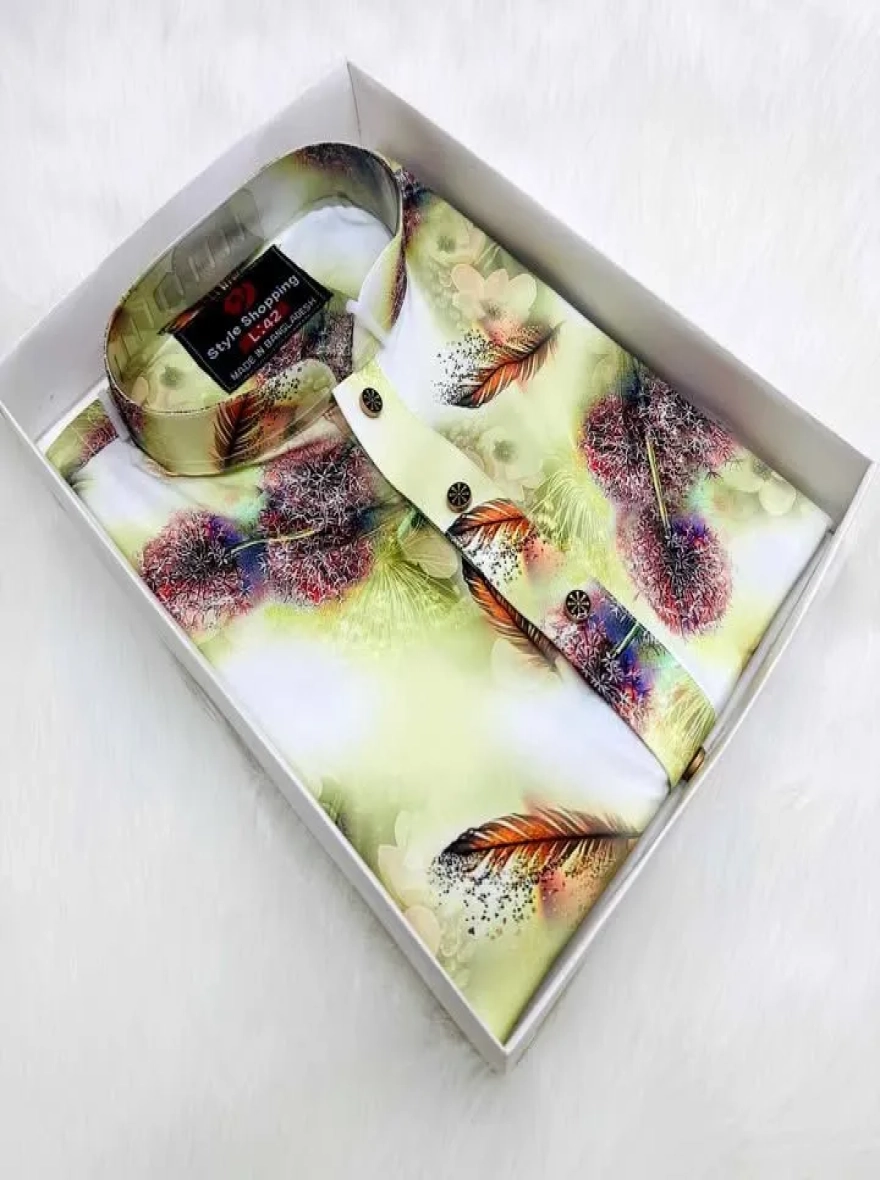  স্টাইলিশ  চায়না স্টিচ কাপড় এক্সক্লুসিভ পাঞ্জাবি 