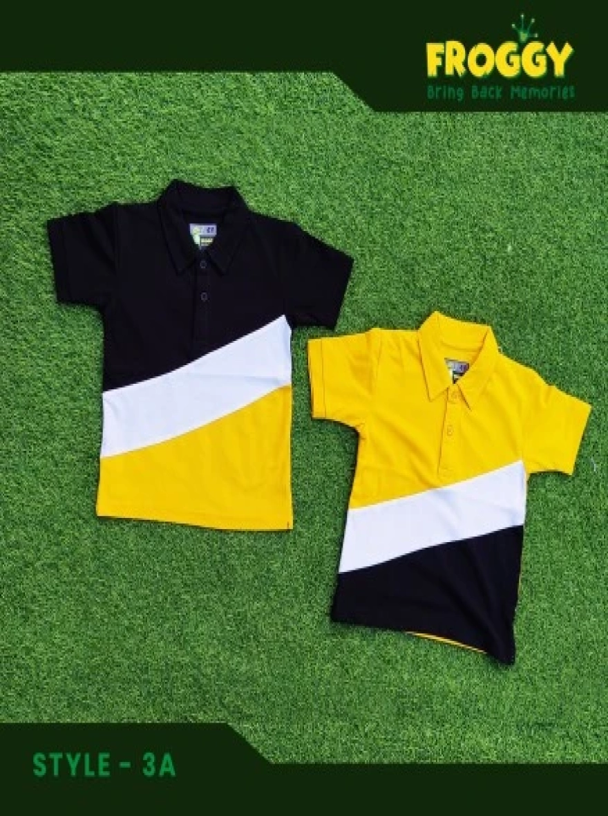 Froggy Kids Premium Cotton Polo Shirt - 3E