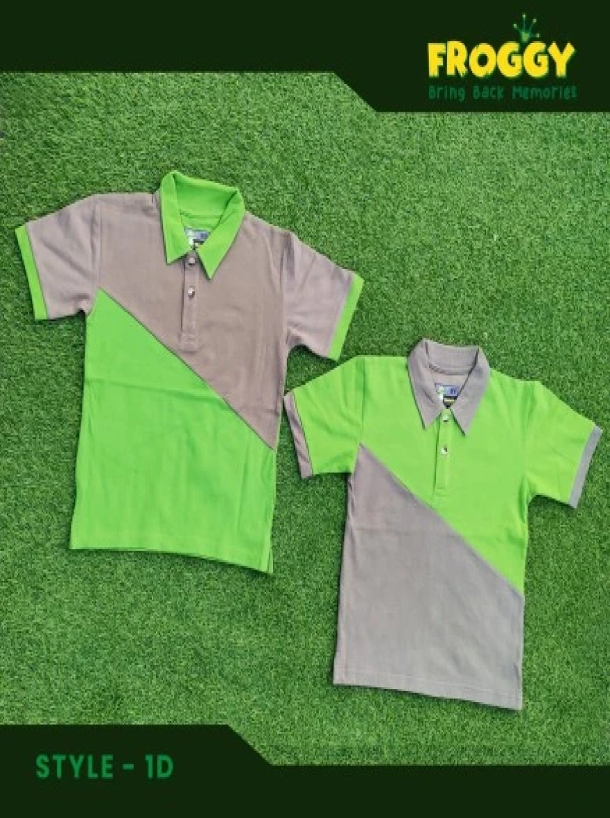 FROGGY KIDS PREMIUM COTTON POLO-1D