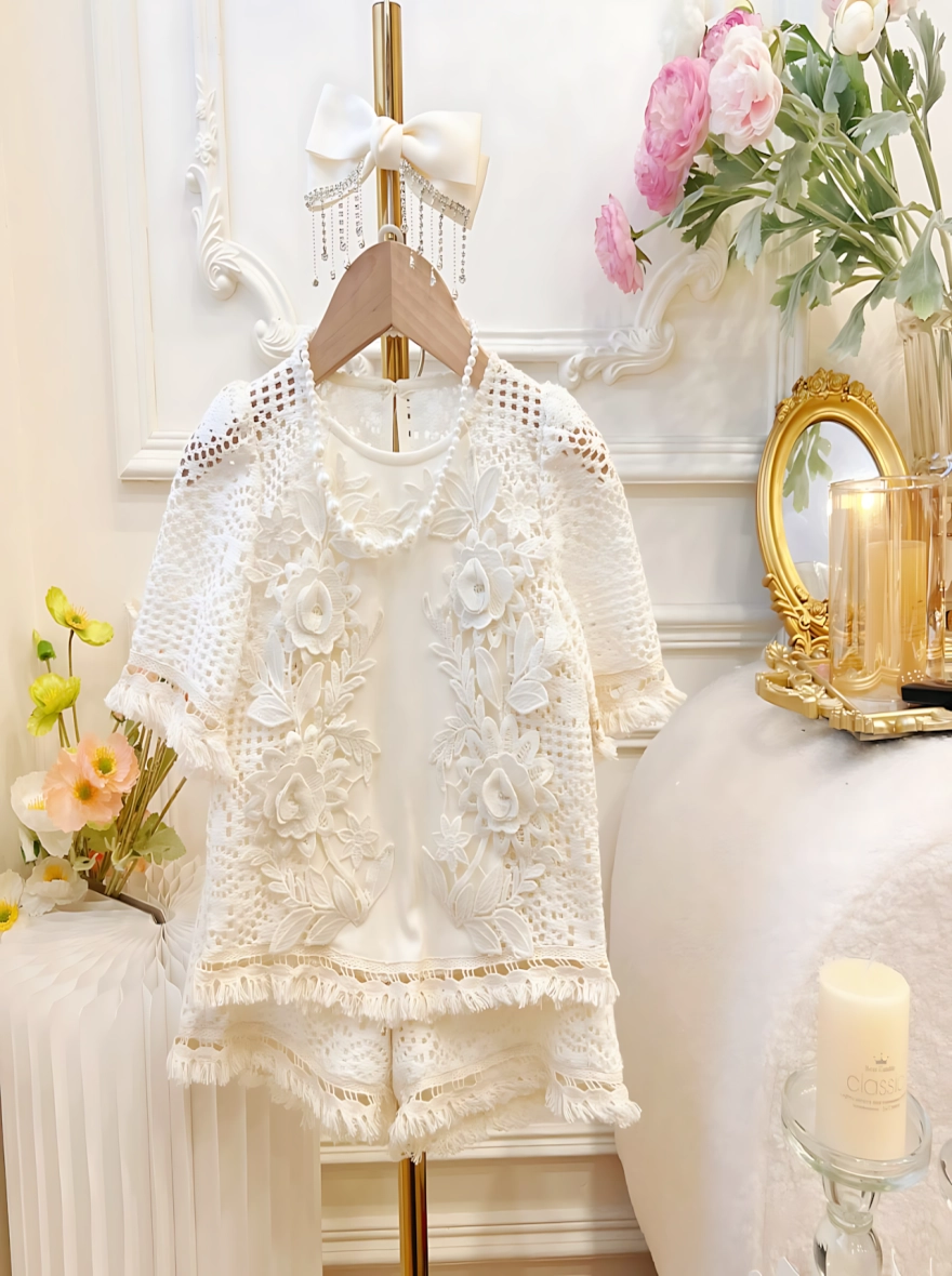 Imported China White Whisper Fairy Dress