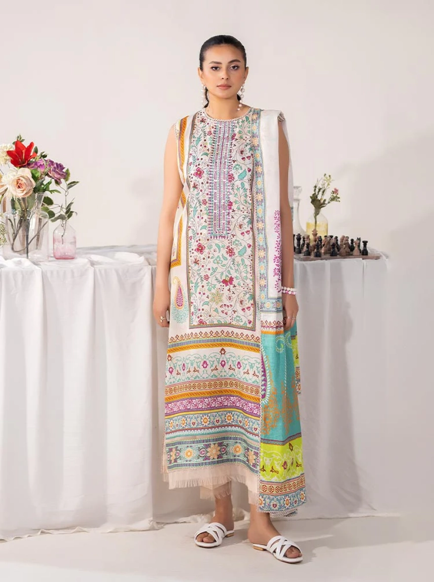 Rosewood Gold-Threaded Ensemble