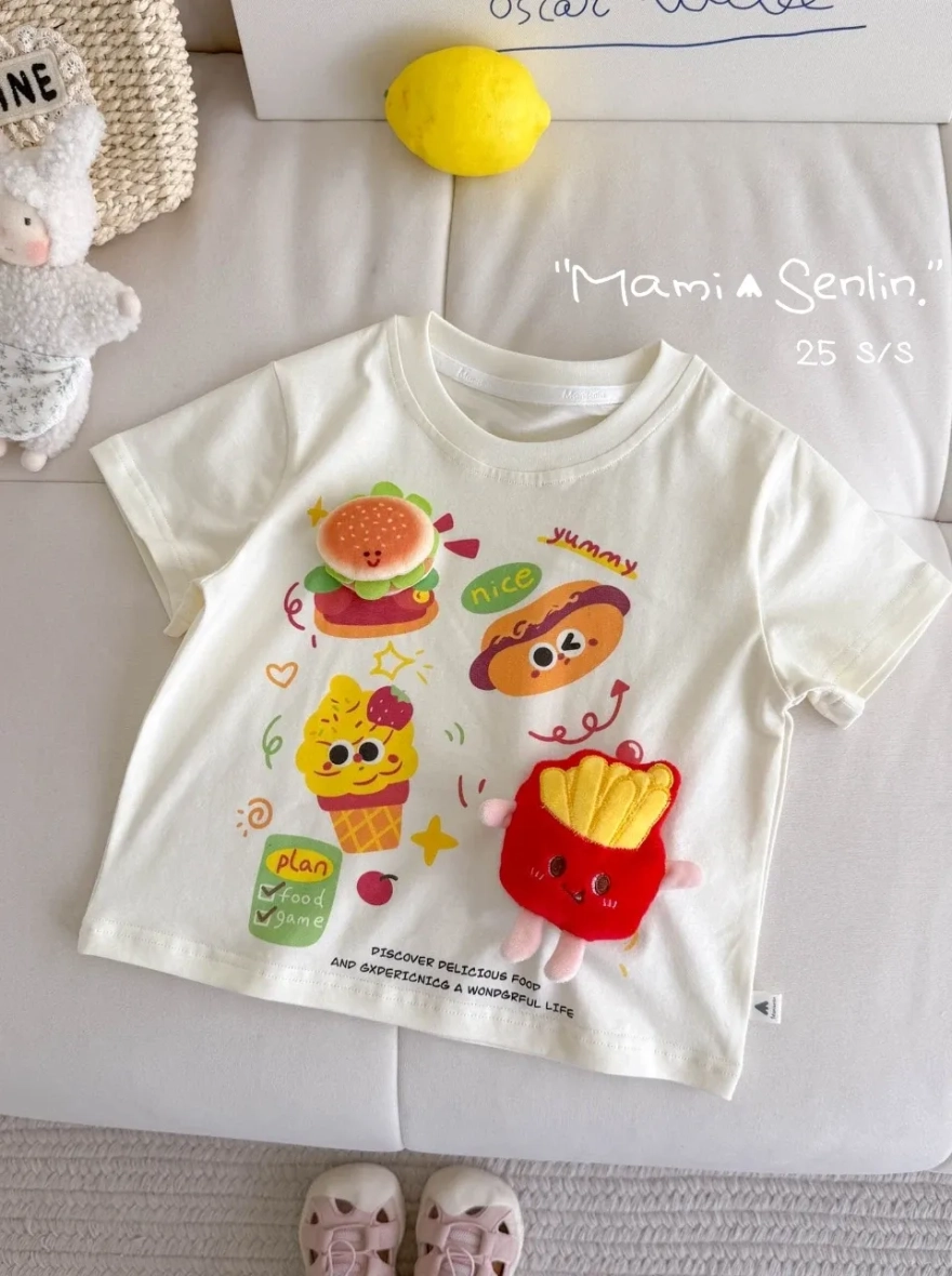 Imported 3D Character Short Sleeved T Shirt - China