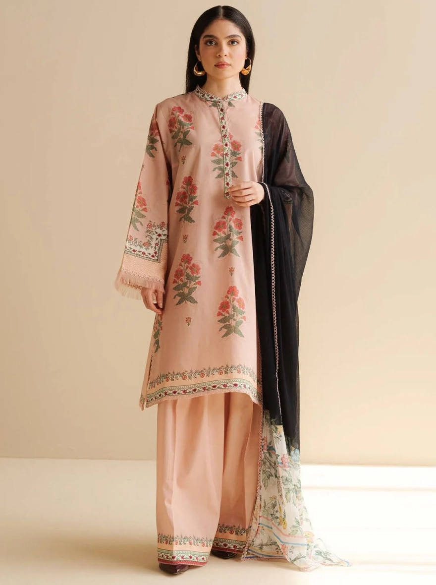 Zara Shahjahan Coco Print – 3 Piece Digital Printed Unstitched Lawn Suit