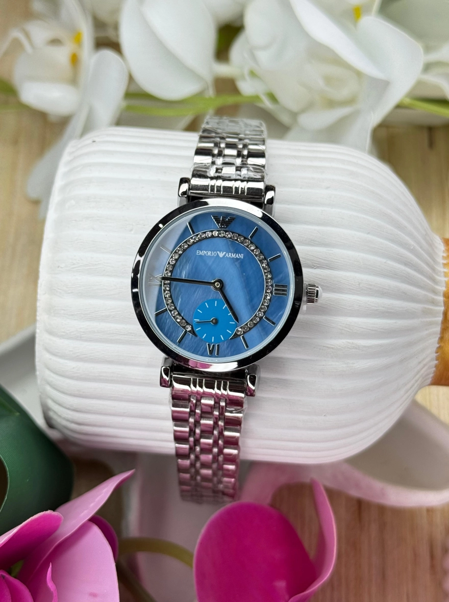 Emporio Armani Gianni T-Bar Rose Gold-Tone Women's Watch (AR11267)