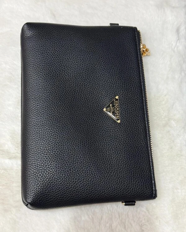 Garb Signature | High-Capacity Soft-Leather Executive Envelope Clutch