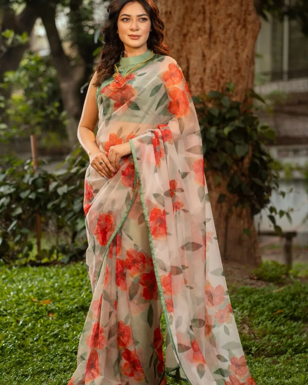 Blooming Saree