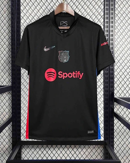 Premium Black FC Barcelona 24/25 Away Jersey