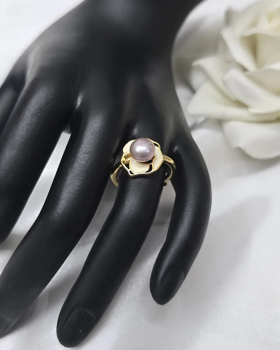 Twilight Breeze Pearl Ring