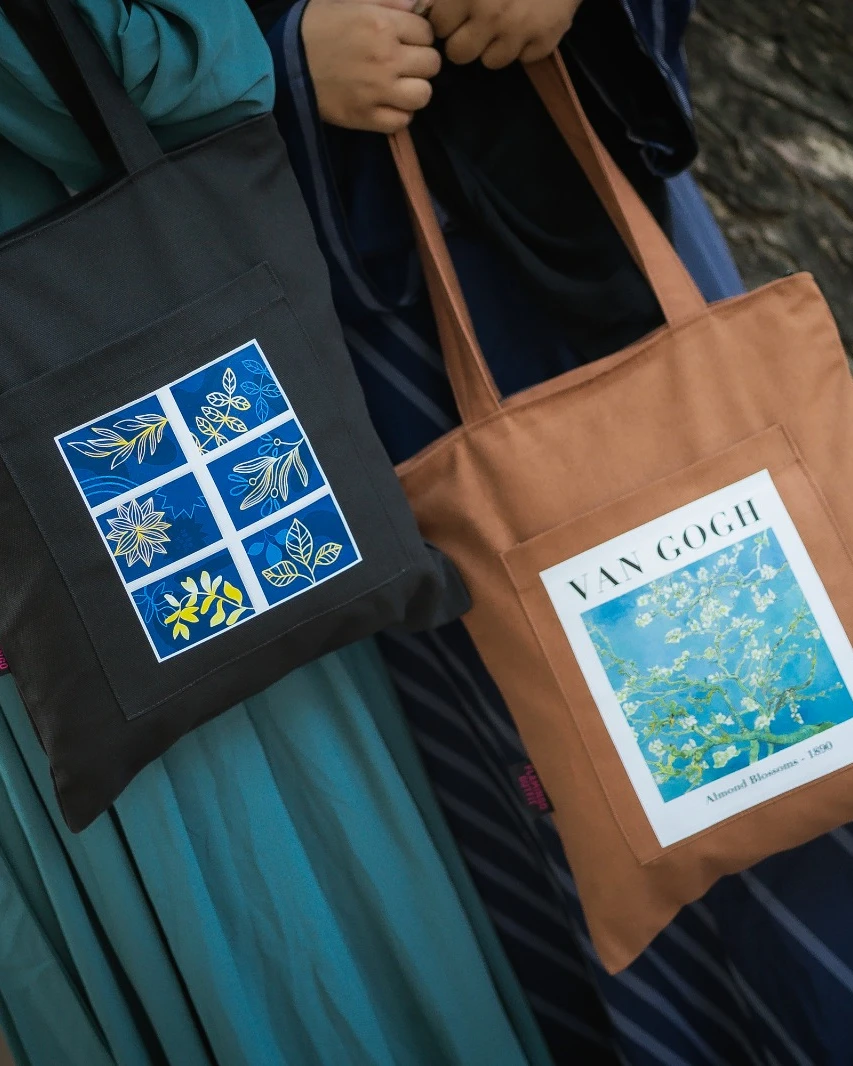 Artisan Canvas Cotton Printed Tote