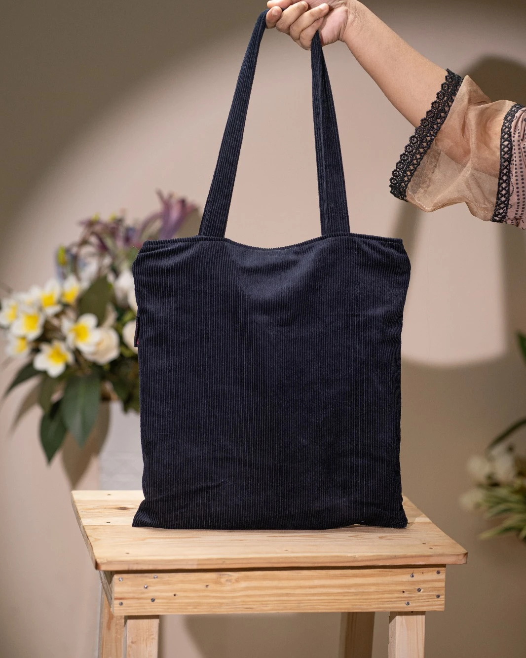 Heritage Corduroy Premium Essential Tote