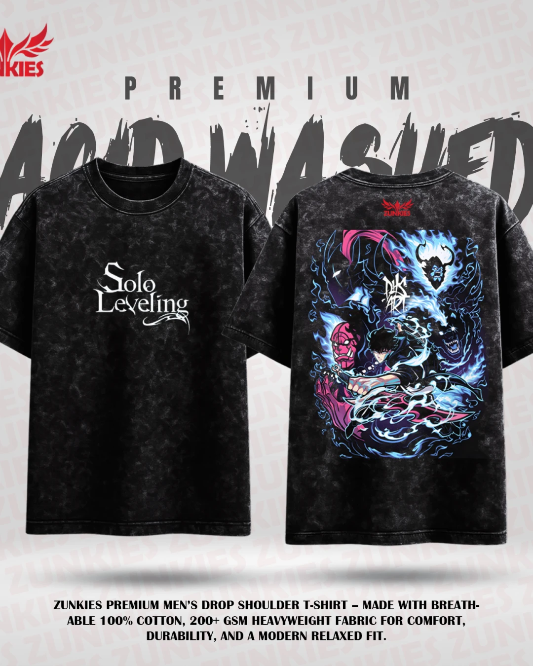 Solo Leveling - Zunkies Acid Washed Premium Collection 1