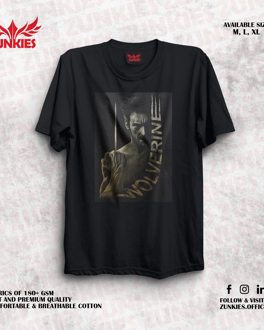 Wolverine - Zunkies Oversized Drop Shoulder T-shirt