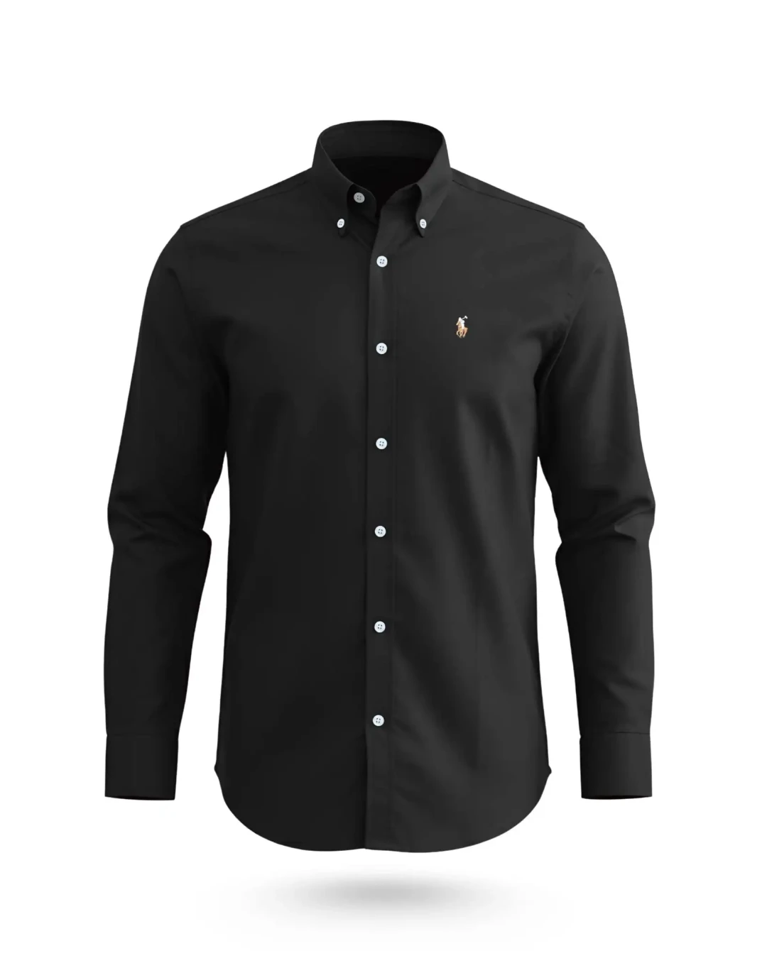 Premium Oxford Cotton Solid Black