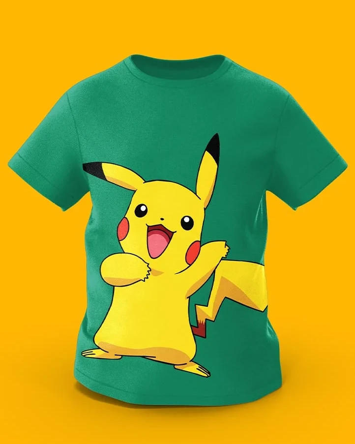 GoofyGiraffe “Pikachu Spark” Electric Adventure Kids TEE