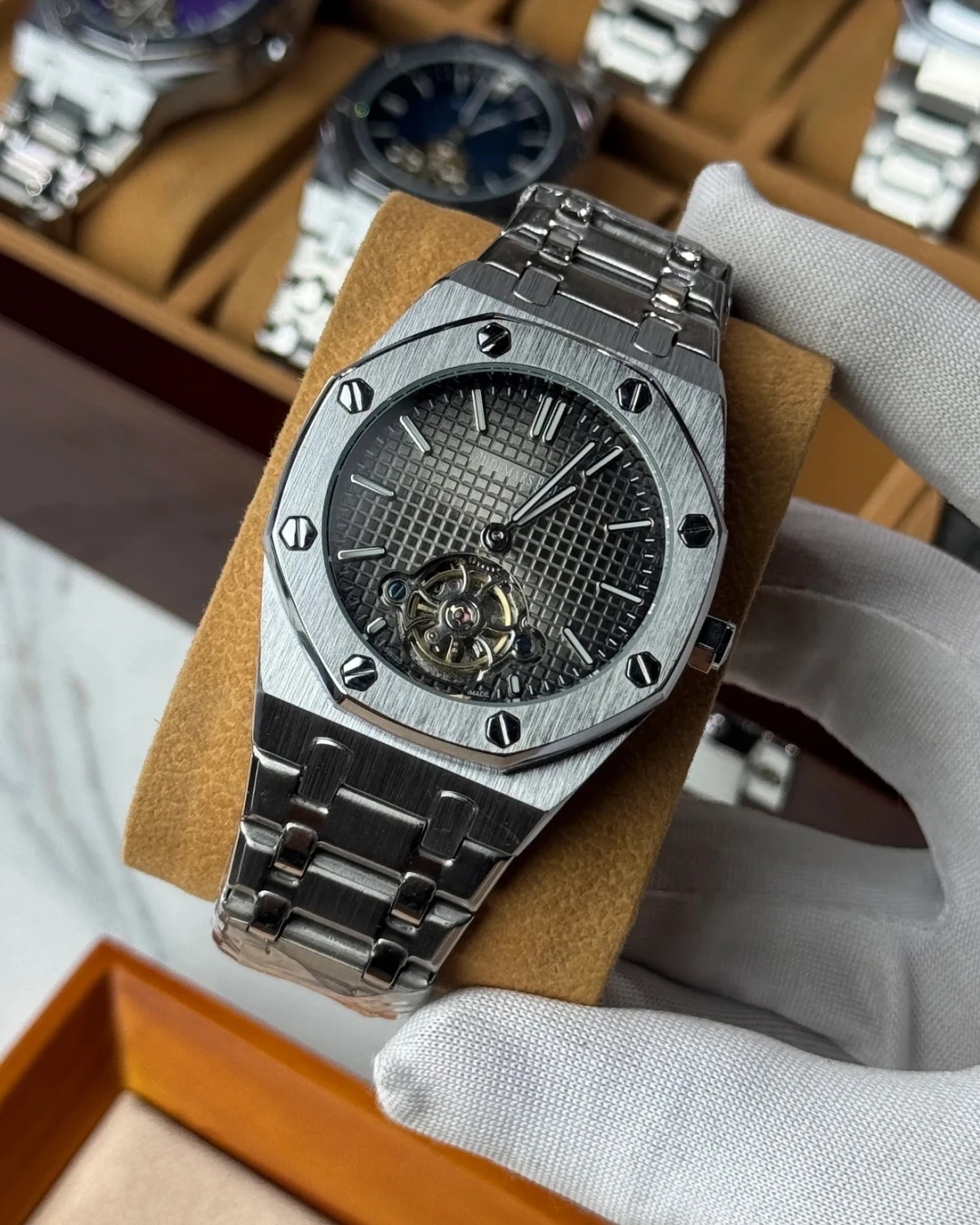 Audemars Piguet Royal Oak Flying Tourbillon-Charcoal Gray