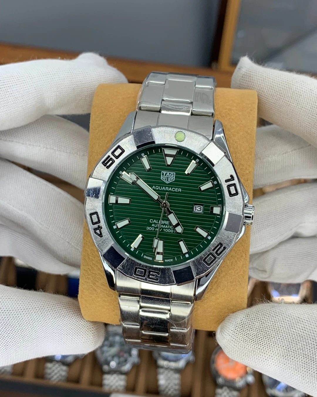 TAG Heuer Aquaracer Calibre 5-Green