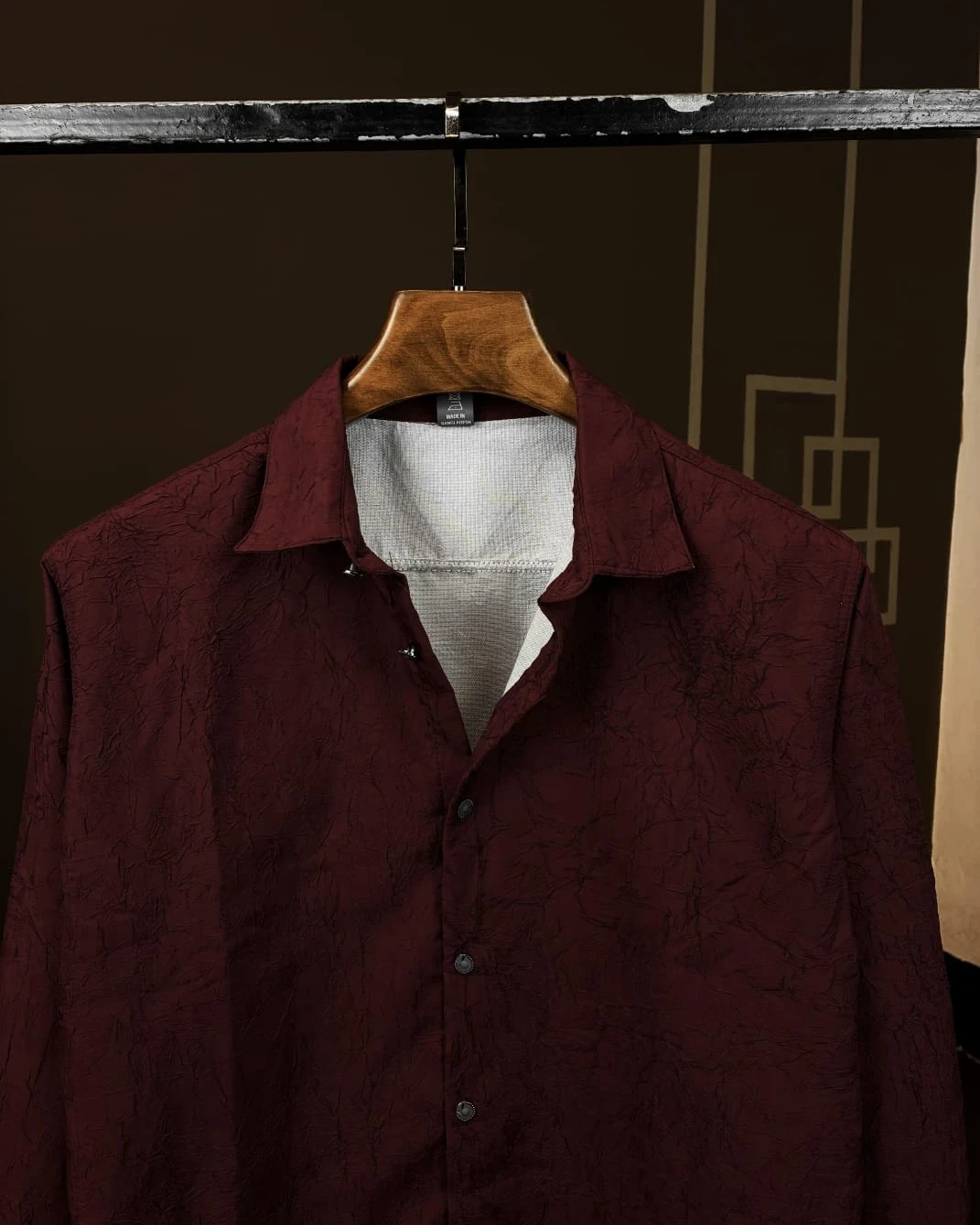Deep maroon