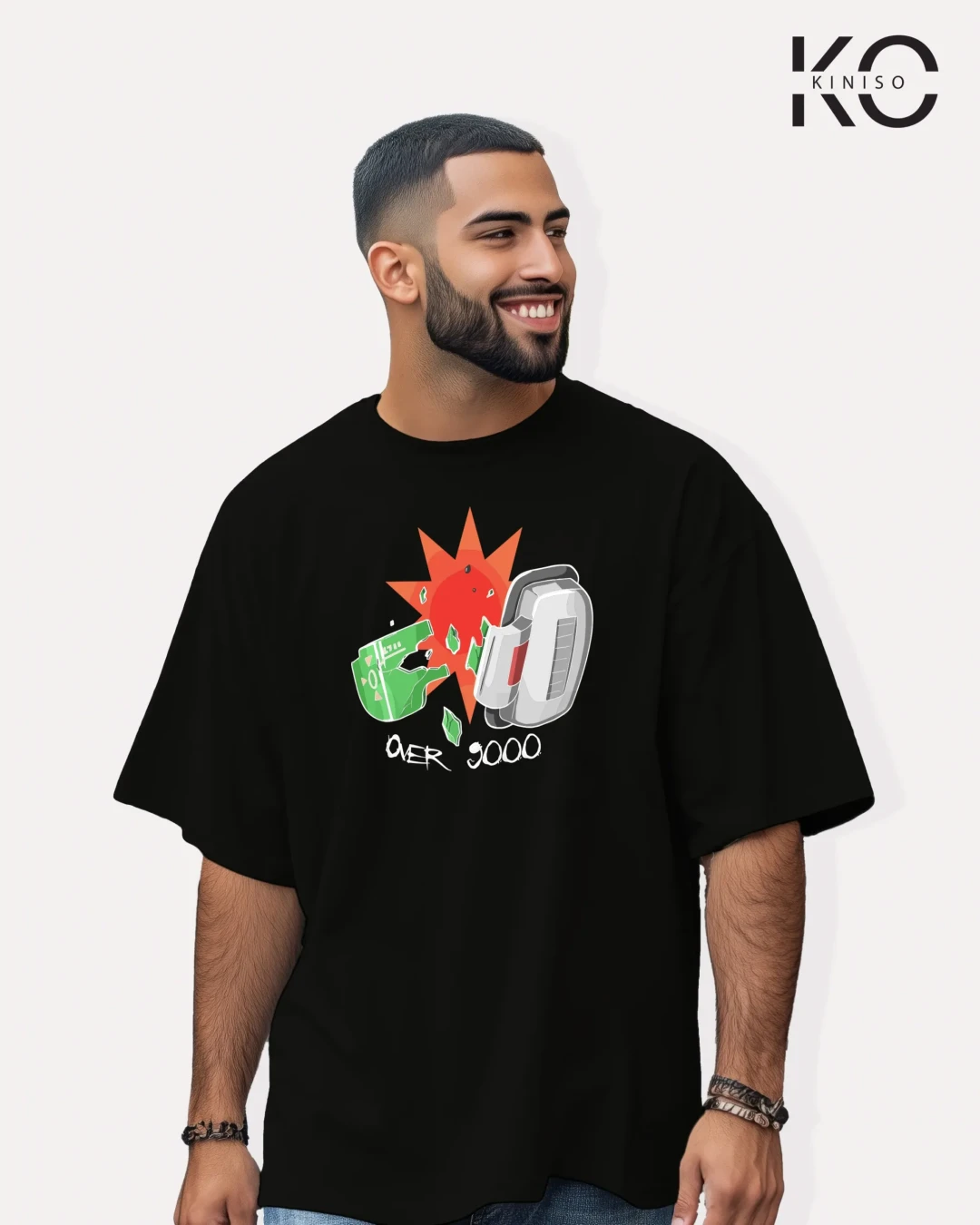 Retro Arcade 9000 Console Drop Shoulder Gaming T-Shirt