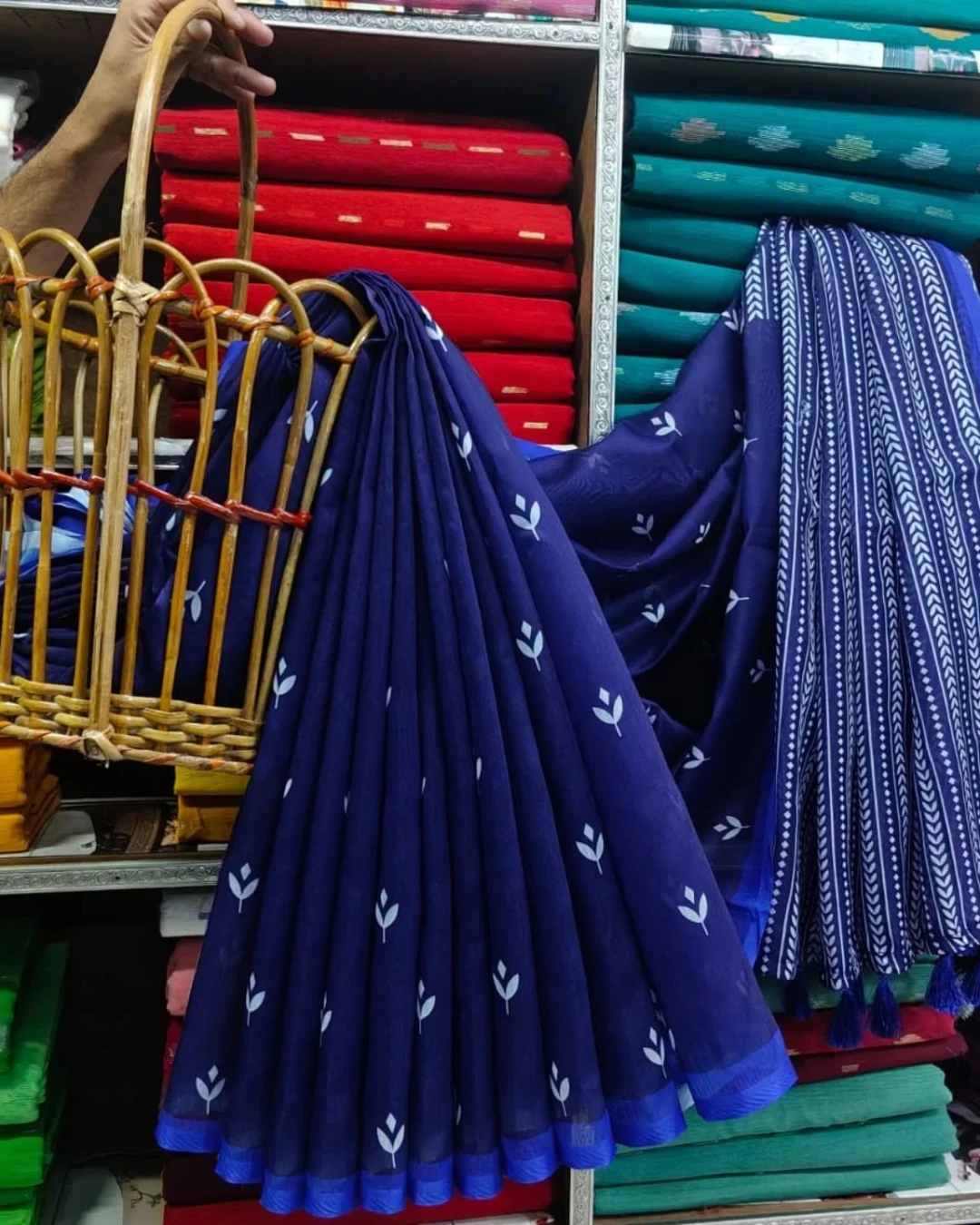 Eid Special Traditional Chanderi Silk Digital Print Saree - Elegant & Stylish For Any Occasion