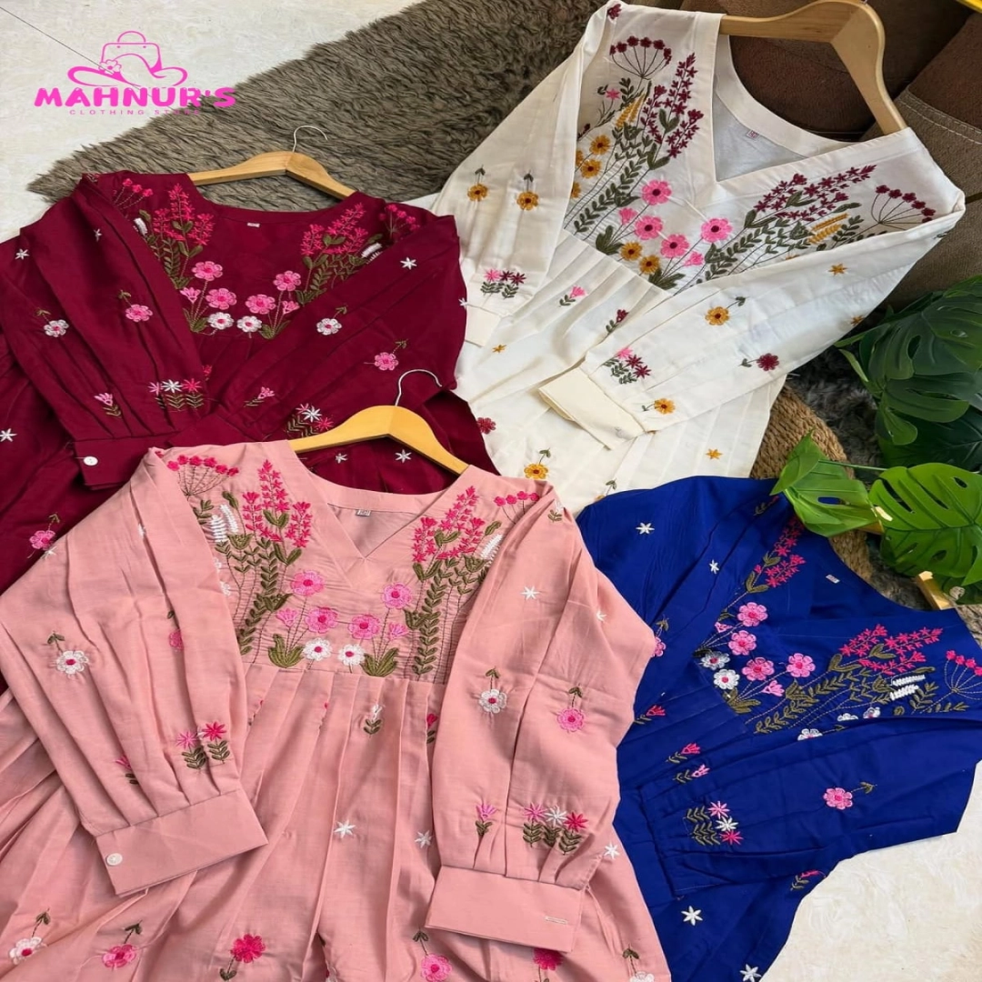 Classic Navy Blue Shawl with Contrast Trim