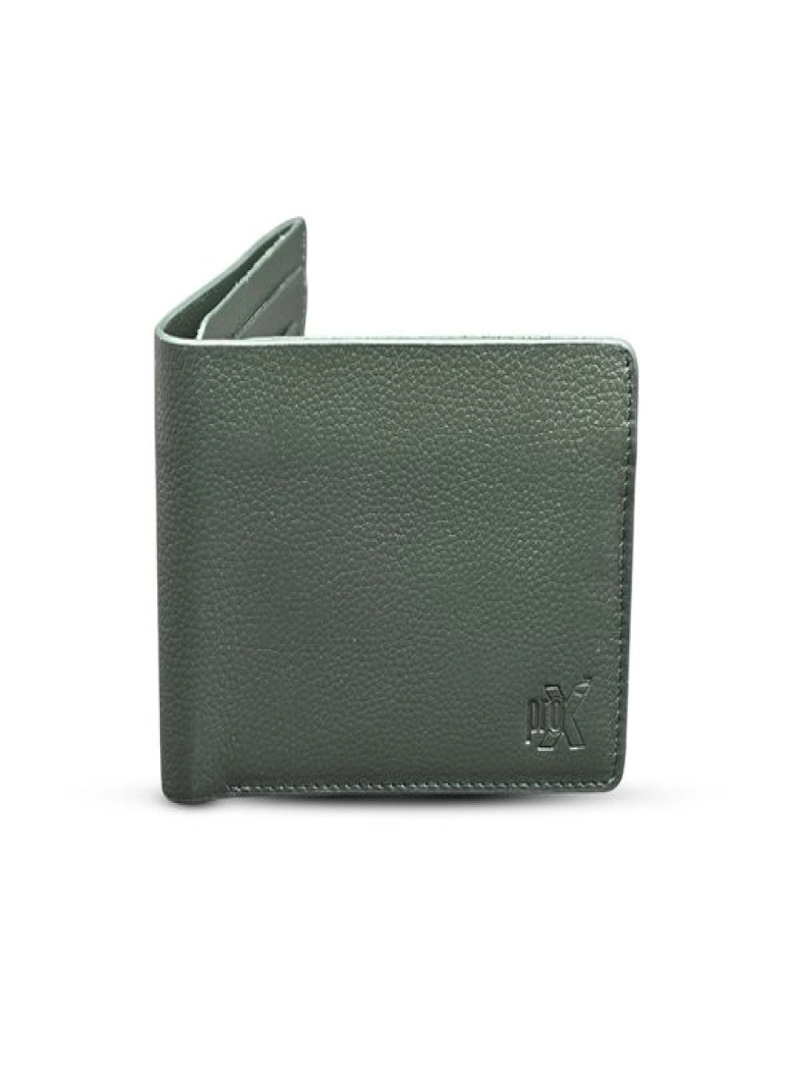 ProX High Quality Original Cow Leather Wallet_FW-2746 Green
