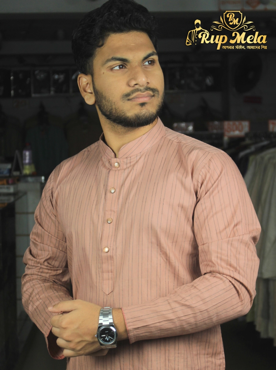 Pure Cotton Stripe Rup Mela Panjabi