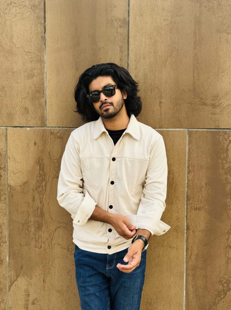 Crimson Ribbed Corduroy Shacket