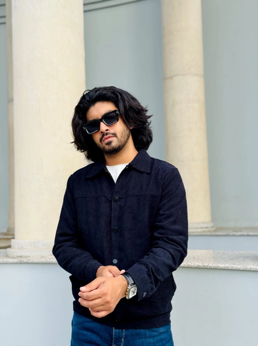 Crimson Ribbed Corduroy Shacket