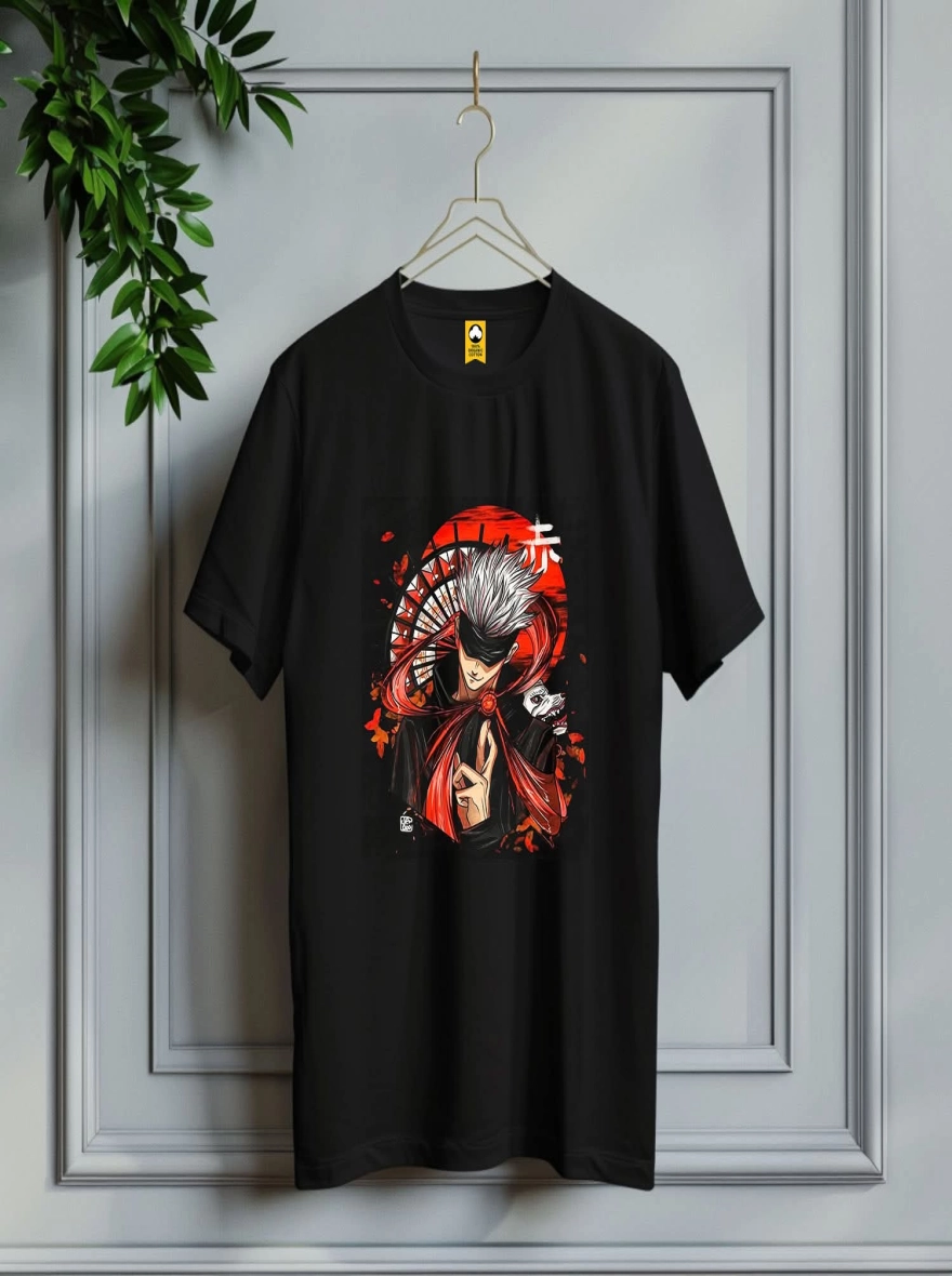 Deep Black Fabric  T shirt