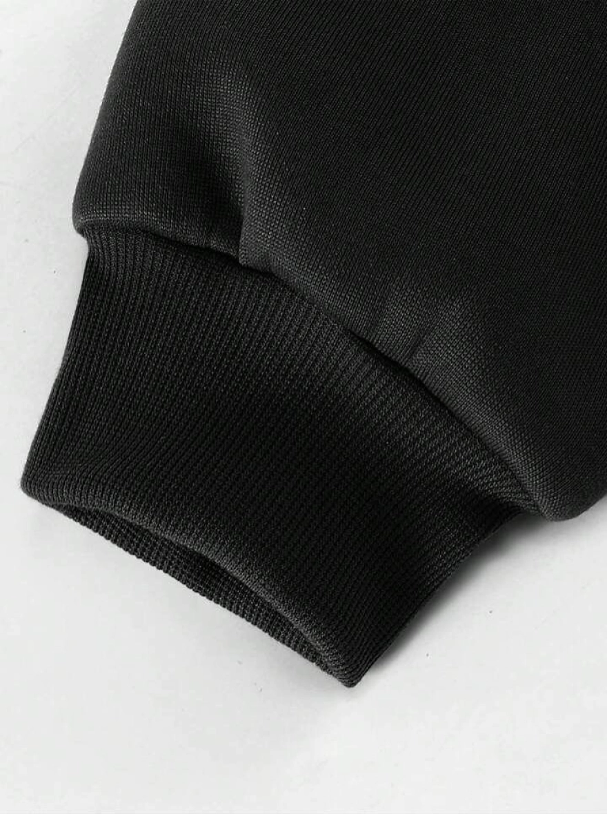 Honda Graphic Printed Soft Unisex Black Hoodie