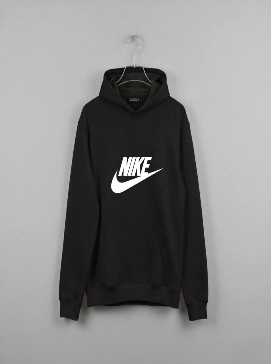 Pullover Casual Sport Printed Hoodie for Men - Smile