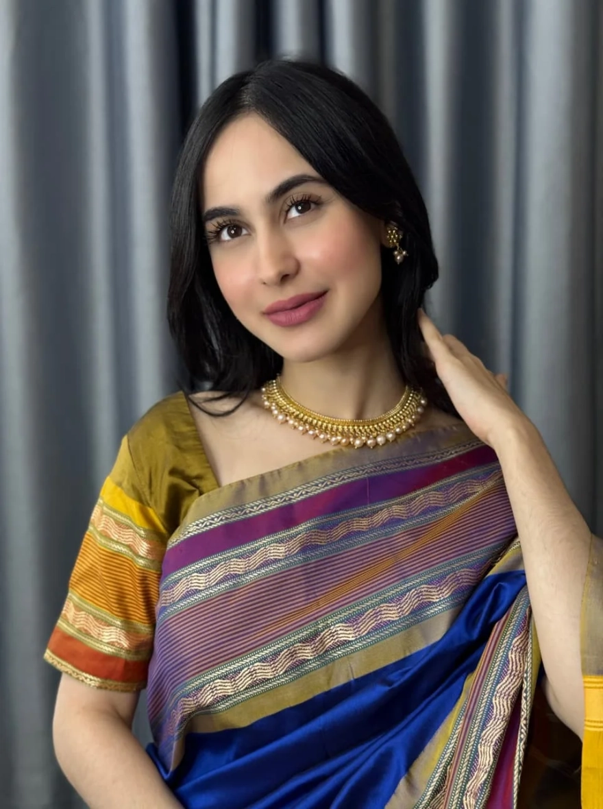 18K Gold Plated with Pink Pearl Bridal Necklace