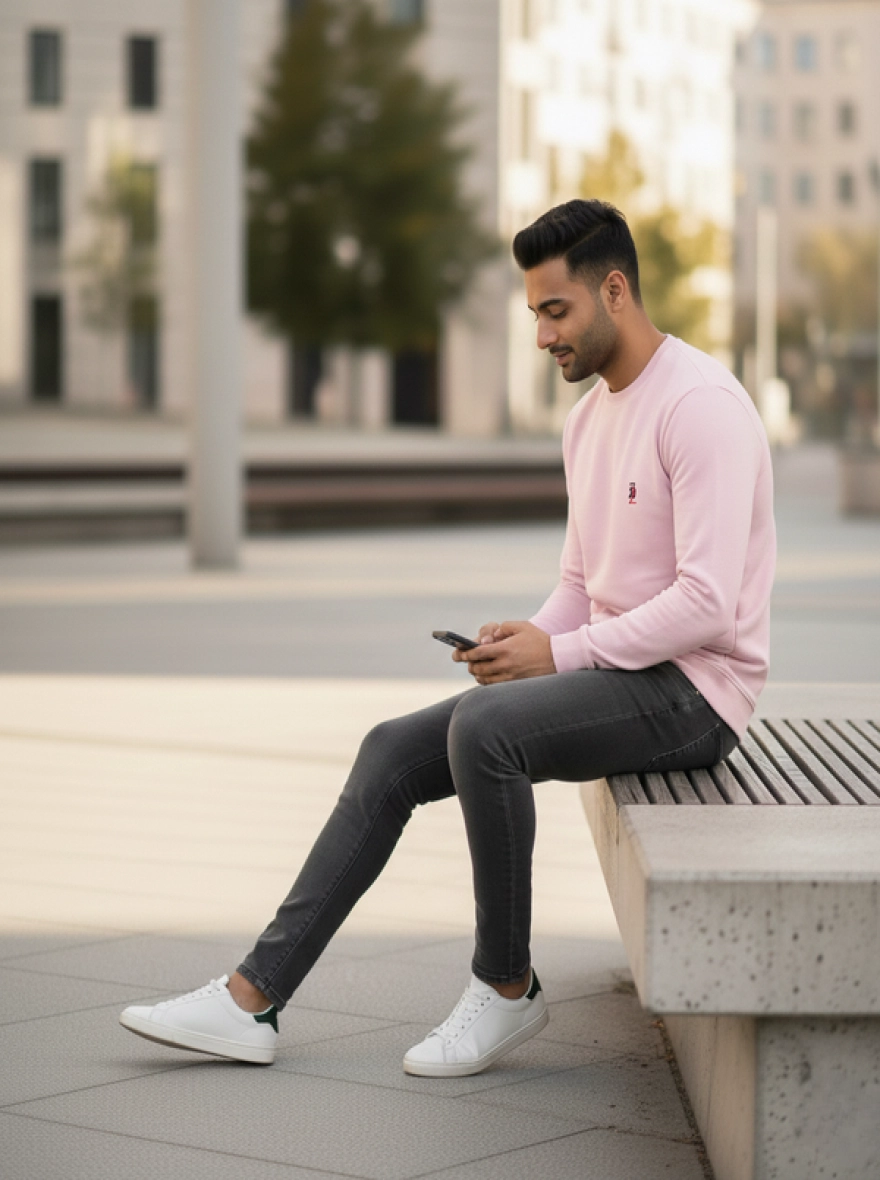 Premium Black Long Sleeve T-Shirt