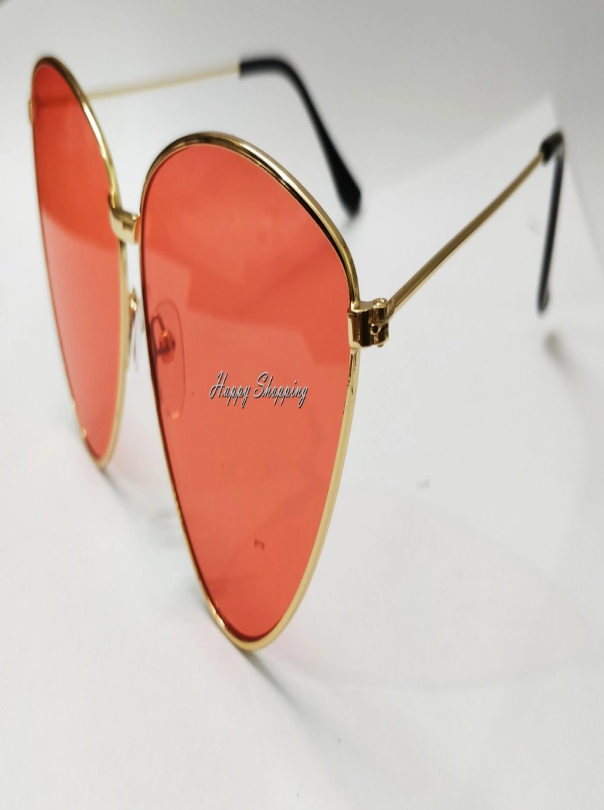 Rimless Rectangle Gradient Sunglasses