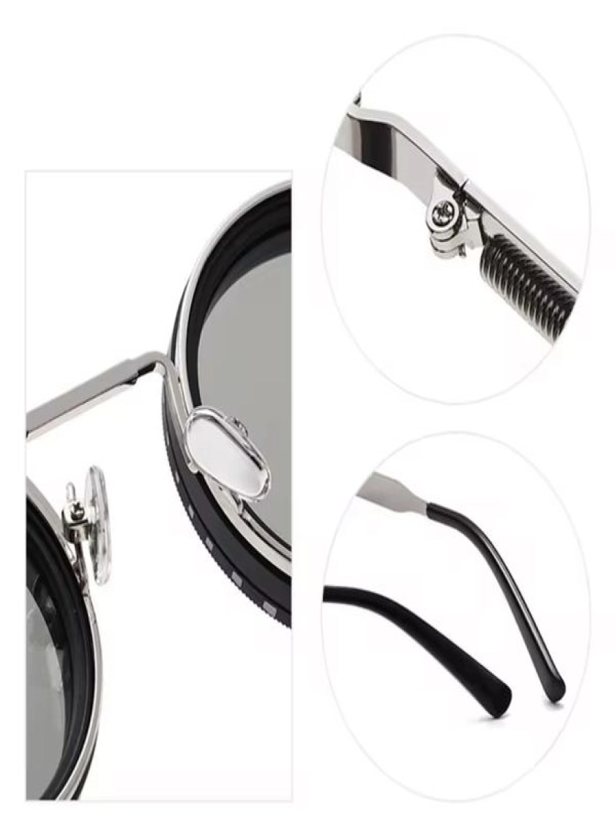 Adjustable 9 gear Uv400 lens polarized sunglasses