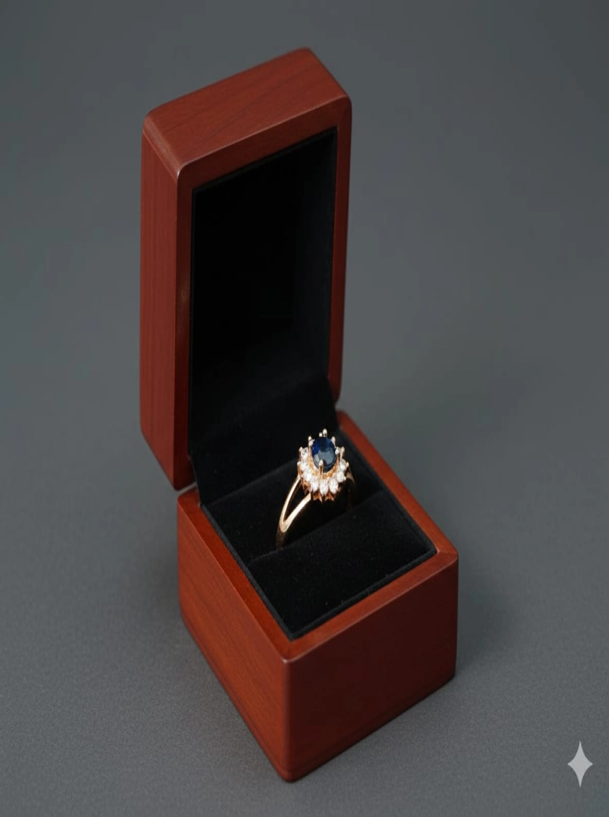 Radiant Bloom Multicolour Gemstone Ring