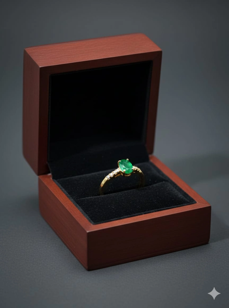 Radiant Bloom Multicolour Gemstone Ring