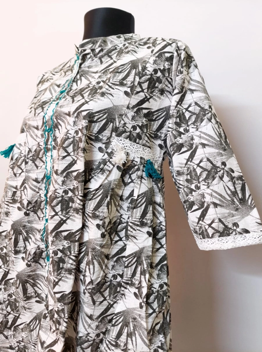 Embroidered Cotton Kurti