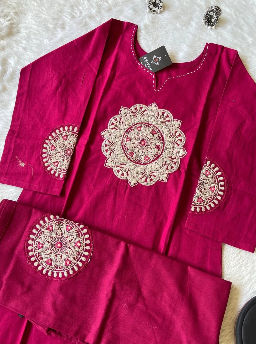Kurti DIgital Embroydery Set