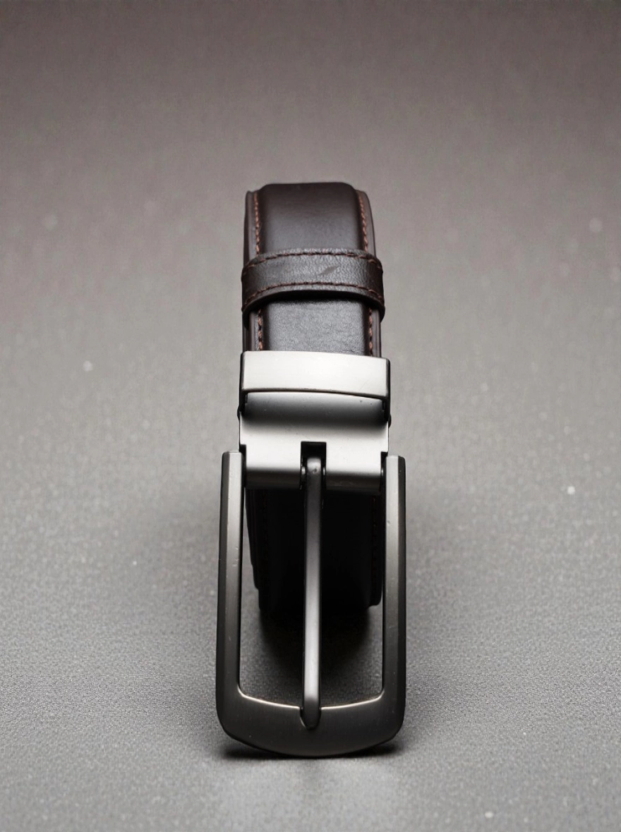Zays Handcrafted Genuine Leather Belt for Men – Premium Quality, Adjustable, Stylish Chocolate and Black