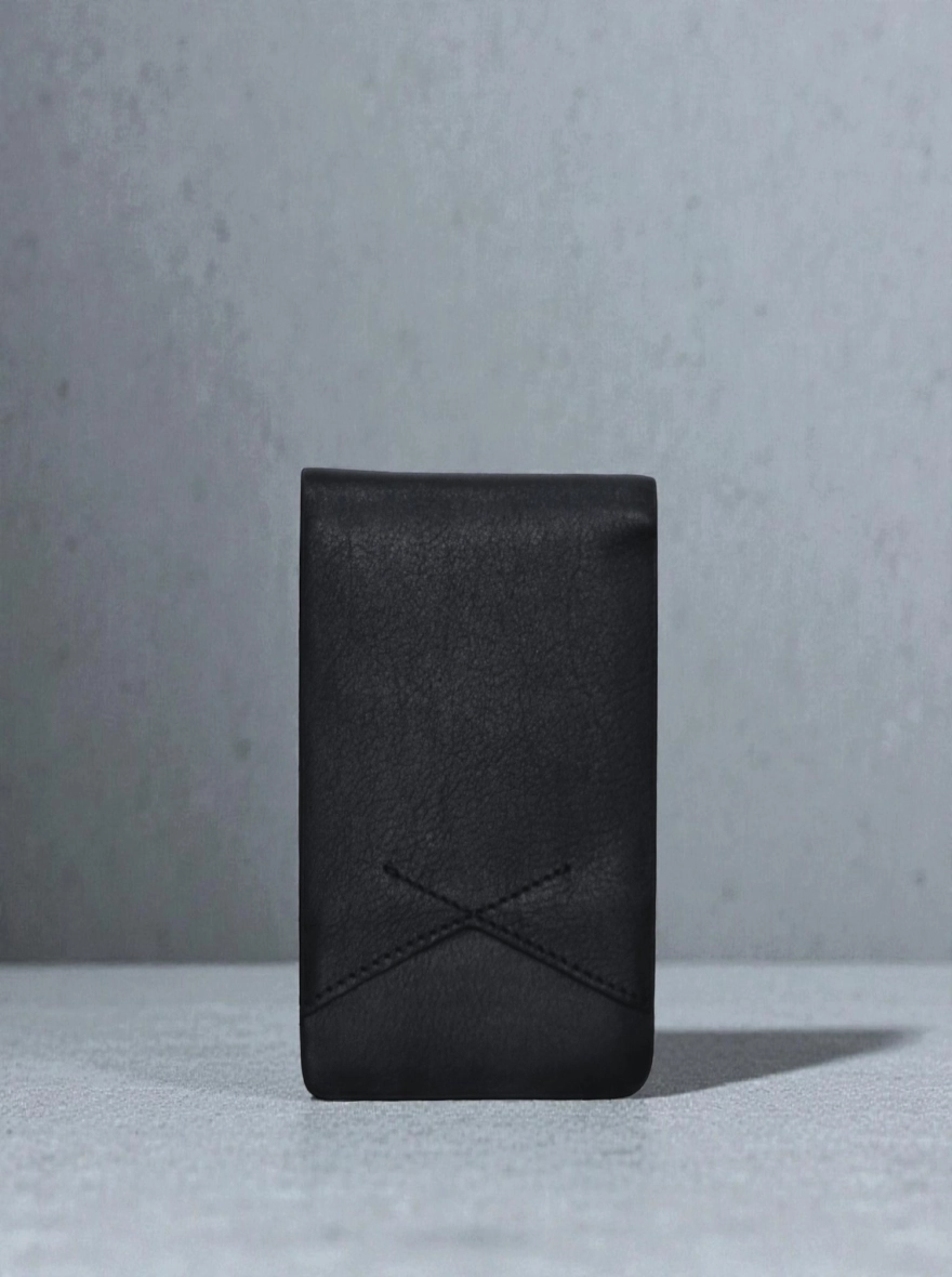 Zays Handcrafted Premium Leather Bifold Short Wallet Bottle Green - Black -Chocolate