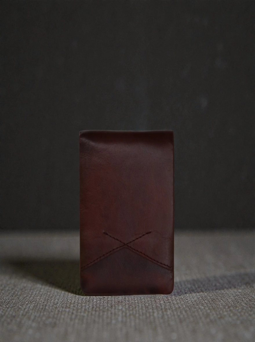 Zays Handcrafted Premium Leather Bifold Short Wallet Bottle Green - Black -Chocolate