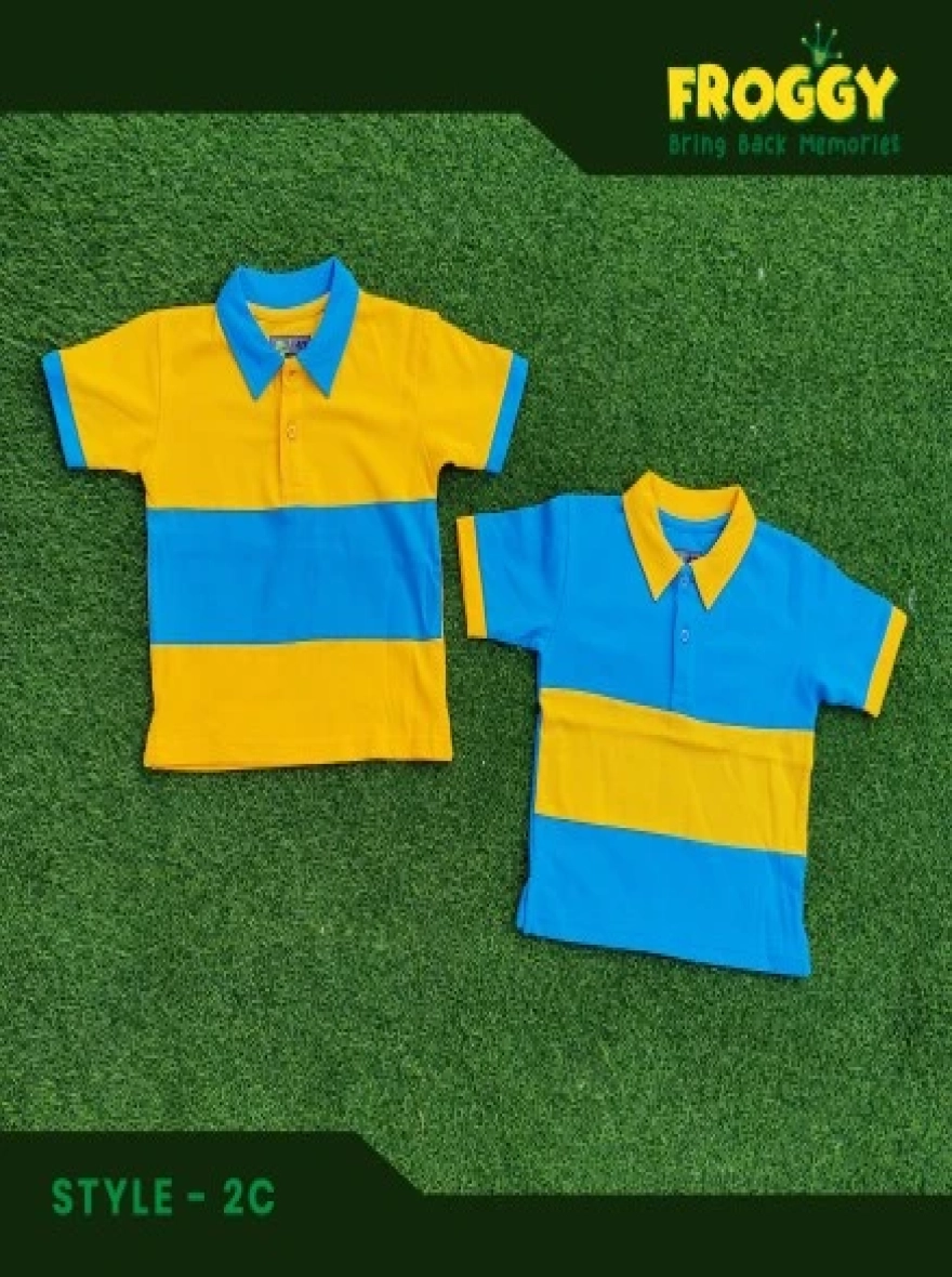 FROGGY KIDS PREMIUM COTTON POLO-2C